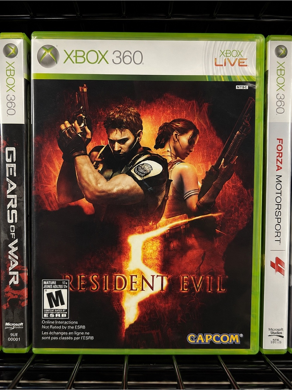 Resident Evil 5 Xbox 360 Complete CIB Capcom Survival Horror